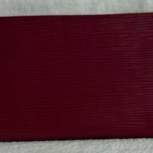 Louis Vuitton Burgundy Epi Leather Wallet